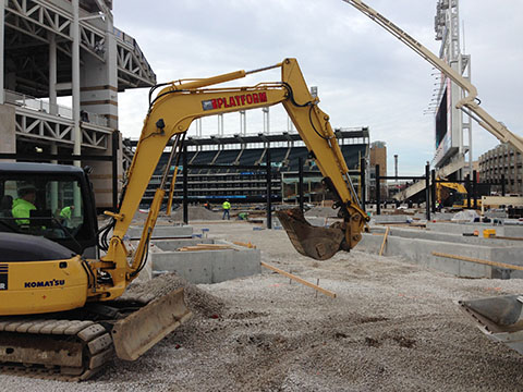 Progressive Field Right Field Renovation Project